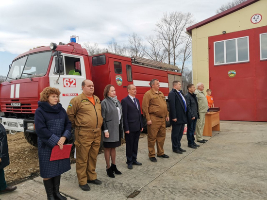 Новую пожарную часть открыли в отдаленном поселке Хабаровского края