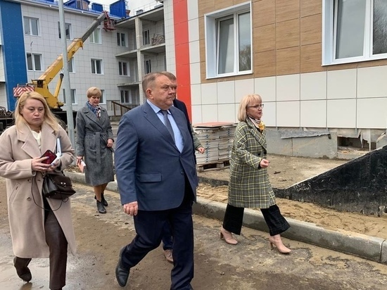 В Гусь-Хрустальном почти закончено строительство дома для пожилых и инвалидов