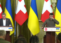 Владимир Зеленский сегодня встретился в Киеве с президентом Швейцарии Иньяцио Кассисом