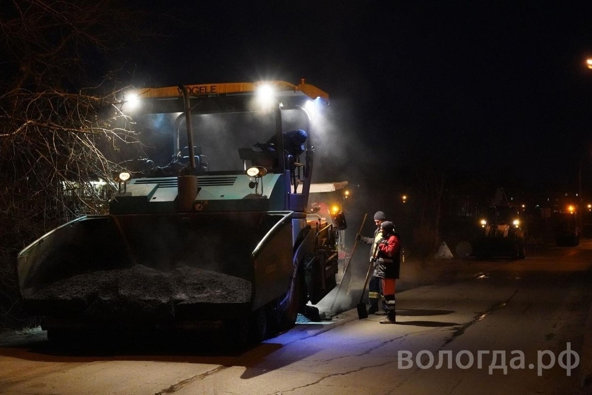 Более 64 тысяч квадратных метров асфальта обновлено в Вологде - МК Вологда