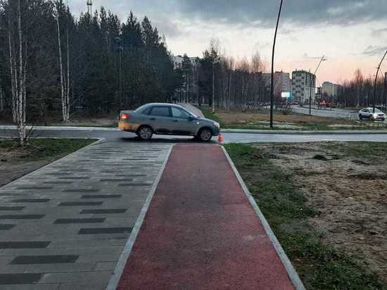 LADA не пропустила школьника и сбила его в Ноябрьске