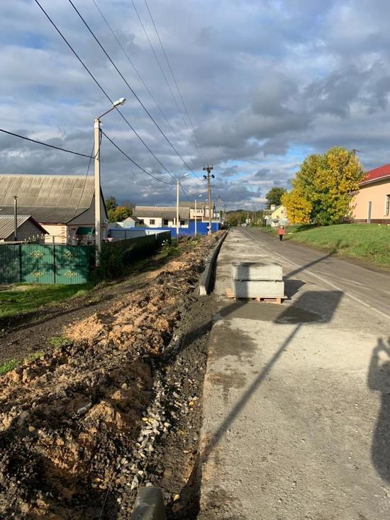 В селе Отрадное Белгородского района построят 1,4 км тротуарной дорожки