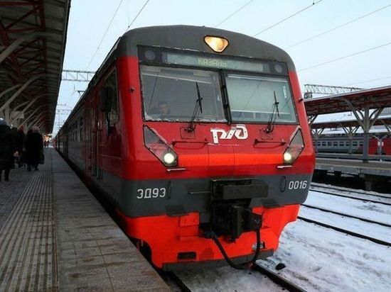 Движение двух электричек Казань-Свияжск сократится на день