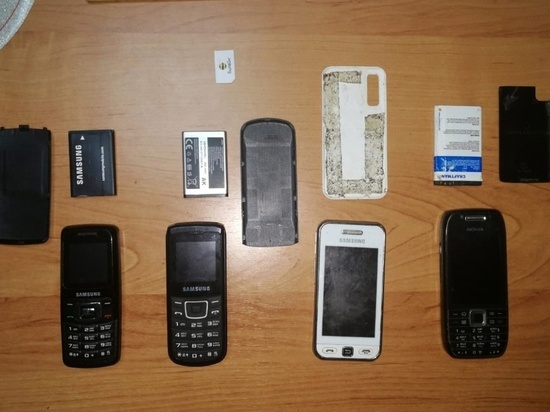 В исправительные учреждения Красноярского края пытались пронести 30 мобильных