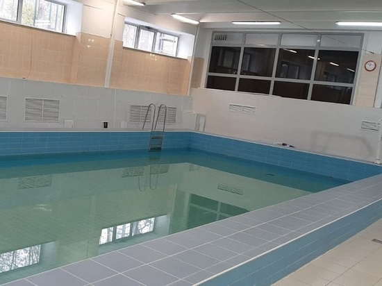 В Калуге в спортшколе «Труд» отремонтировали бассейн