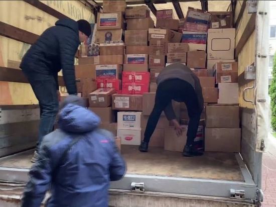 Добровольцы в зоне СВО получили 5-тонную народную посылку с Орловщины