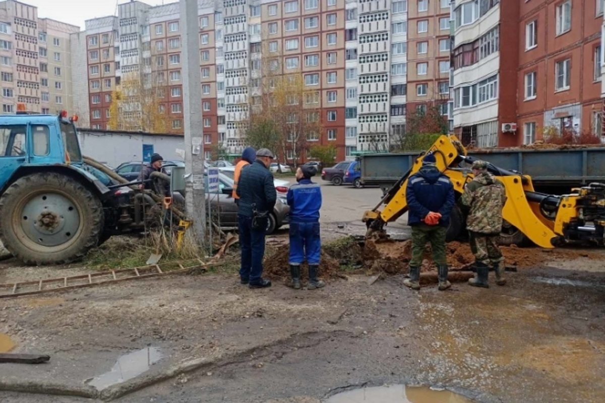 Костромские коммунальщики оперативно восстановили водоснабжение после аварии