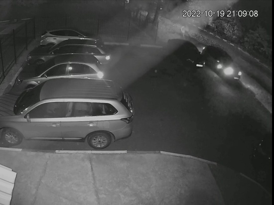 В Орле на парковке громят стёкла автомобилей