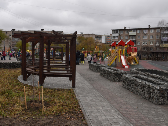 Новая зона отдыха появилась в Индустриальном районе Хабаровска