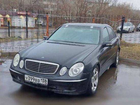 В Иркутске ищут угнанный Mercedes