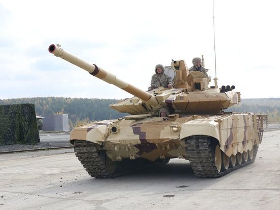 Новейшие российские танки "Прорыв-3" направлены в зону СВО - МК