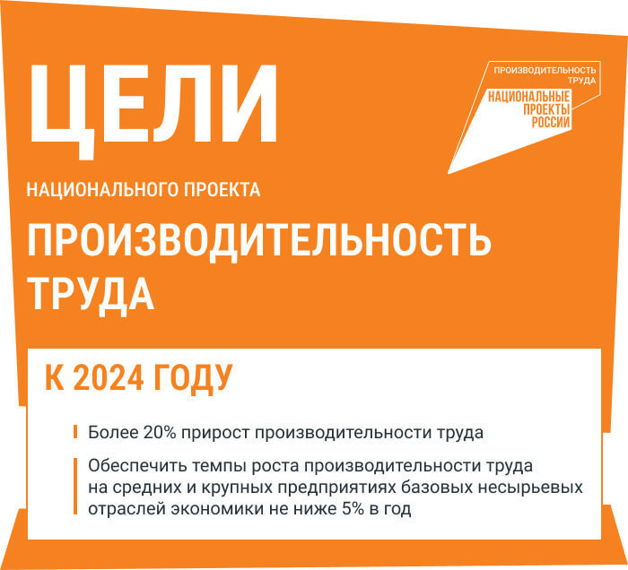 Федеральный проект адресная поддержка повышения производительности труда на предприятиях