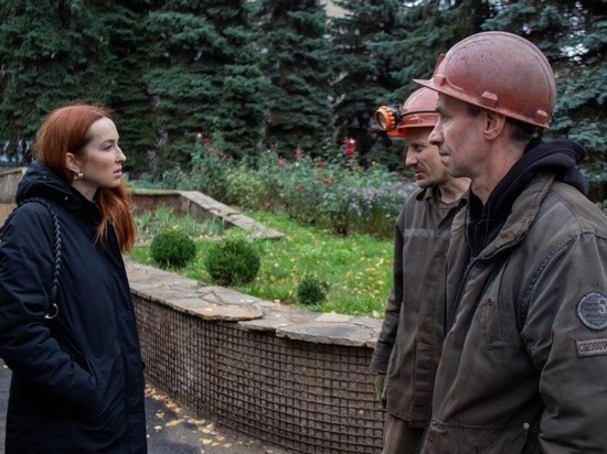 Горняки шахты имени Засядко получили наборы гумпомощи