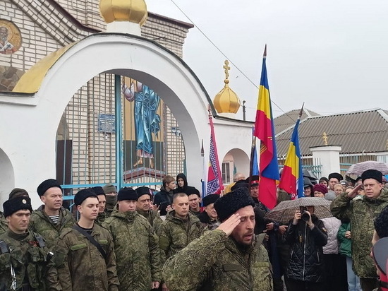 В зону СВО отправились казаки-добровольцы из Волгоградской области