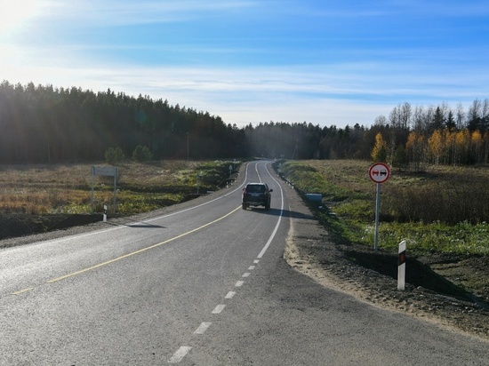 В Лахденпохском районе Карелии досрочно доделали региональную дорогу