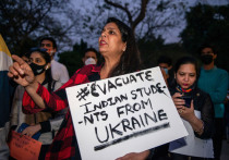 Министерство иностранных дел Индии рекомендовало находящимся на Украине гражданам Индии как можно быстрее покинуть территорию страны и выехать в соседние государства