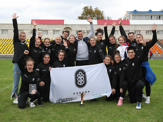 В Анапе регбистки «Кубани» заняли третье место в очередном туре чемпионата России
