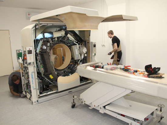 В Няганской больнице обновили компьютерный томограф
