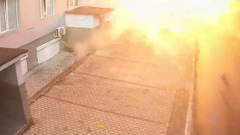 Момент взрыва в Мелитополе попал на видео