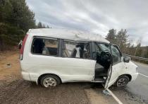 После аварии в Читинском районе женщина-пассажир перевёрнувшейся Toyota Noah находится в реанимации, её состояние тяжёлое