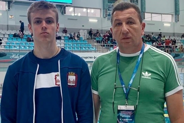 18-year-old swimmer from Mozhaisk set a new Russian record