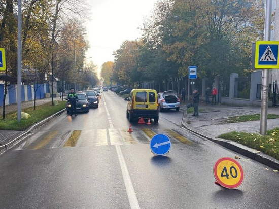 В Калининграде из-за дождя водитель сбил пенсионерку на пешеходном переходе