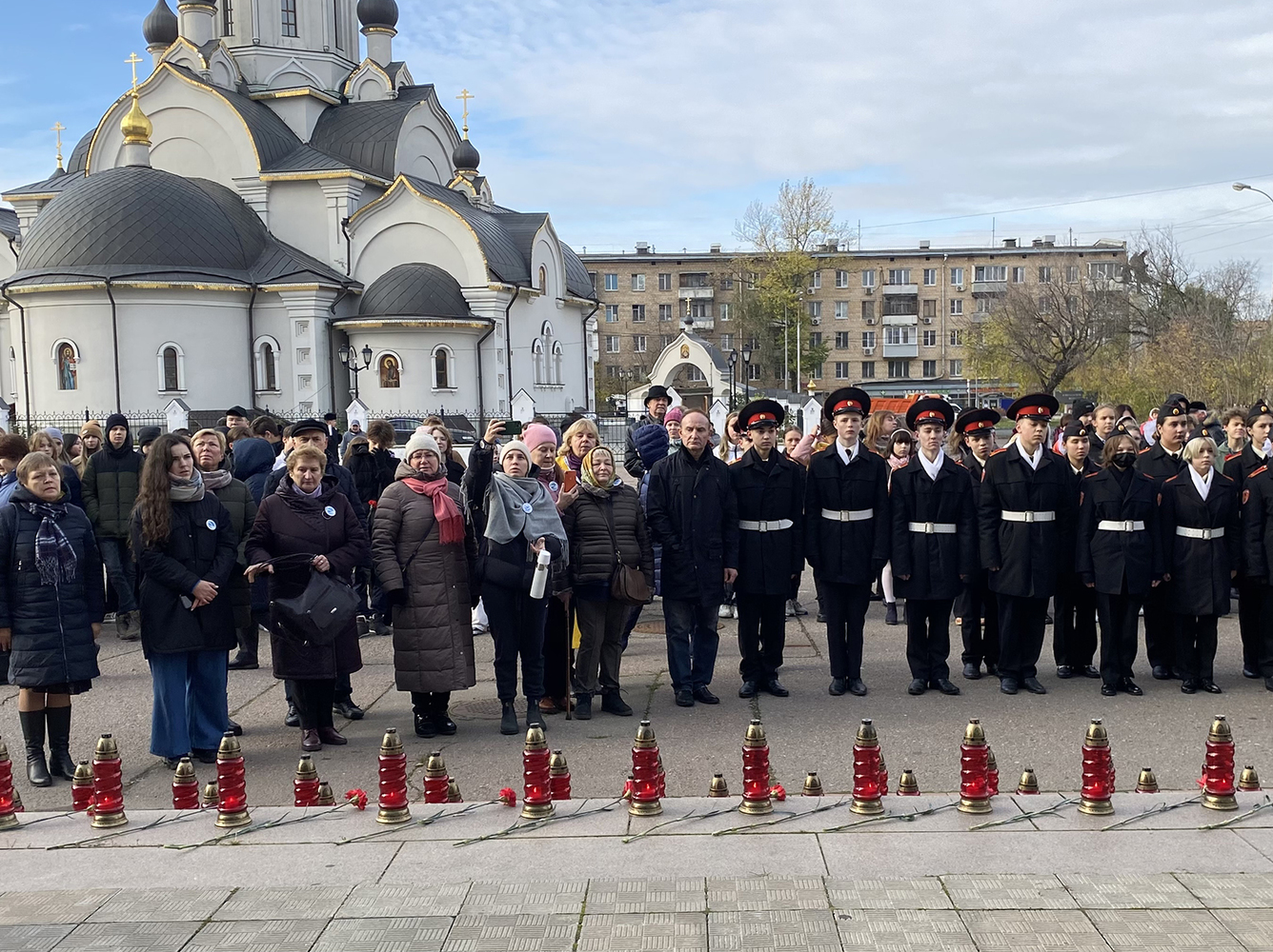 Риа новости теракт в москве. Акция памяти жертвам Норд оста.