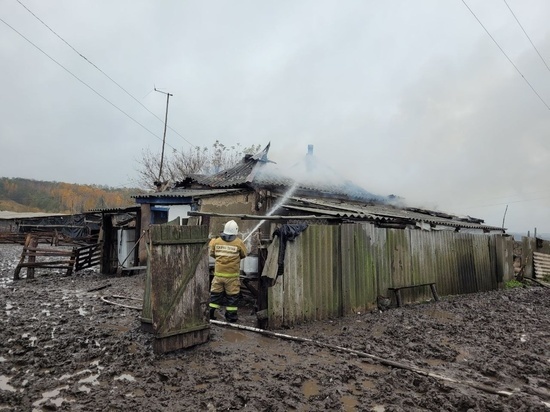 В Белгородской области при пожаре в частном доме погиб пожилой мужчина