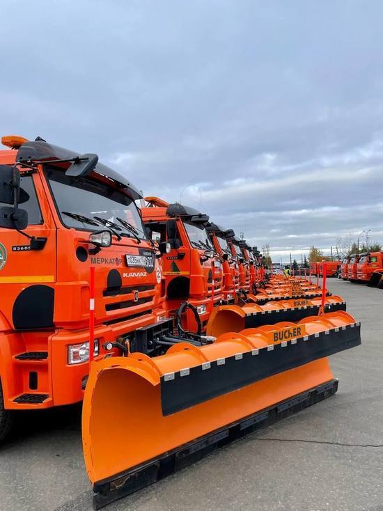 462 автомобиля спецтехники будут задействованы в уборке снега в Нижнем Новгороде