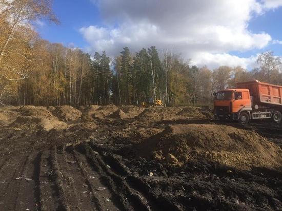 В Новосибирской области ликвидировали крупную нелегальную свалку