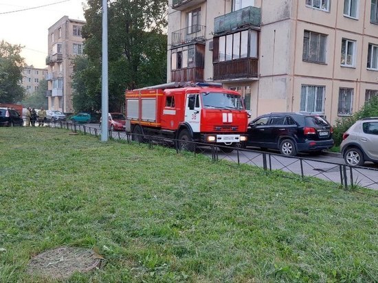 Трешка загорелась на Генерала Хазова утром в пятницу