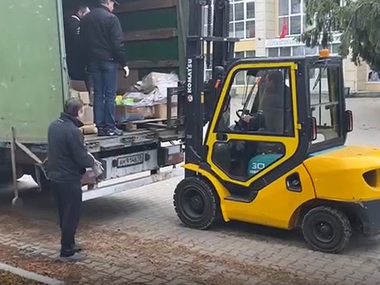 В Пологовский район доставлен очередной гуманитарный груз из Пензы