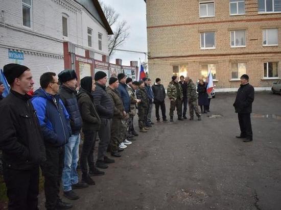 В учебный центр отправились 22 мобилизованных жителя Пителинского района