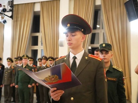 Шестнадцать школьников Серпухова стали кадетами