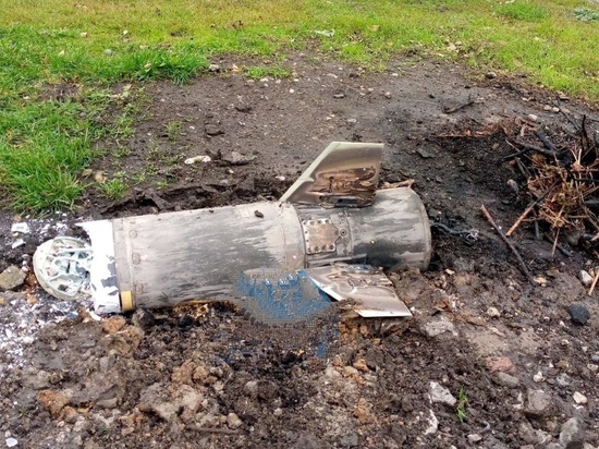 В Макеевке обнаружили остатки сбитой ракеты