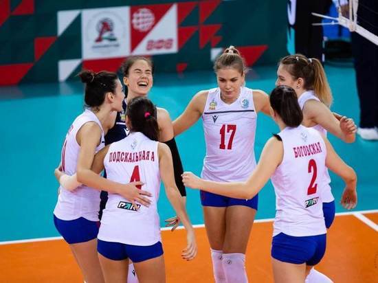 Волейболистки «Динамо» одержали первую победу в полуфинале Кубка России