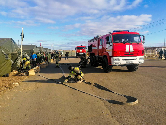 В лагере для мобилизованных под Чебаркулем боролись с «пожаром»