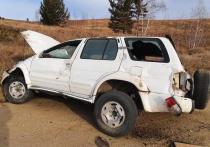 В Карымском районе на автодороге Урульга-Нарын-Талача 29 октября перевернулся автомобиль Nissan Terrano