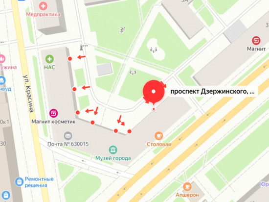 В Новосибирске дом на проспекте Дзержинского хотят признать объектом культурного наследия