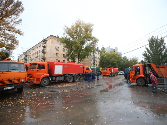 В Волгограде приостановлено движение транспорта в Ворошиловском районе