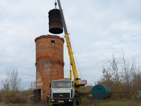 В одном из сёл Тамбовской области реконструировали водонапорную башню