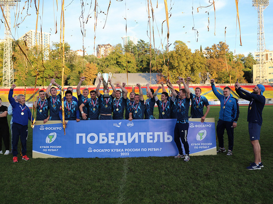 «Енисей-СТМ» стал победителем ФосАгро – Кубка России по регби-7 в Сочи