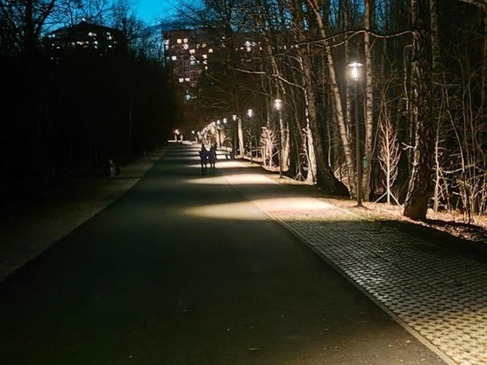 В барнаульском парке «Юбилейный» установили фонари и видеонаблюдение