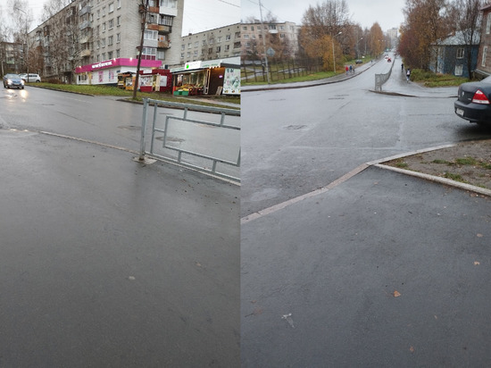 Отсутствие пешеходного перехода на опасном участке дороги волнует жителей Петрозаводска