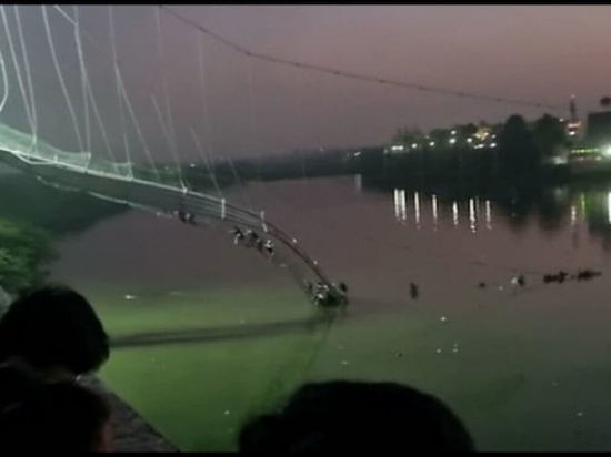 Более 130 погибших: названы подробности смертельного крушения моста в Индии