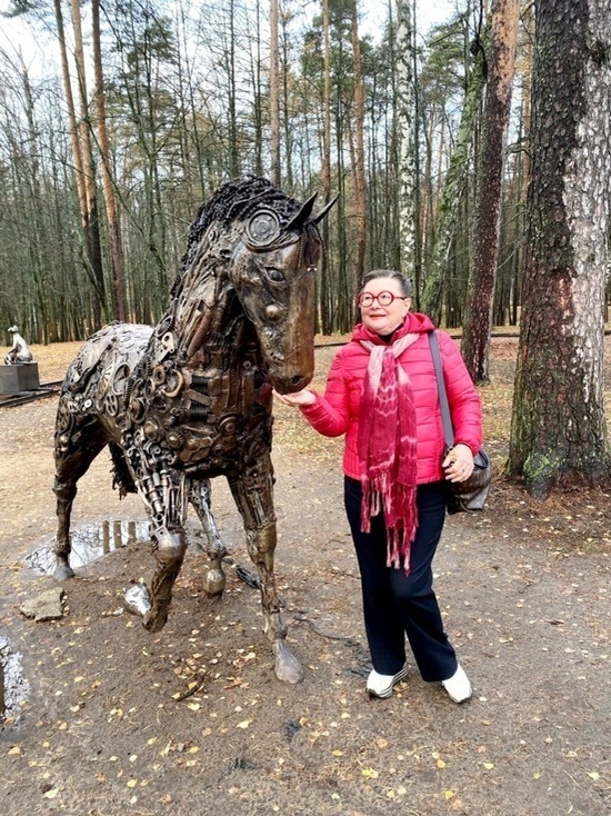 Парк имени Степанова в Иванове пополнился скульптурой лошади