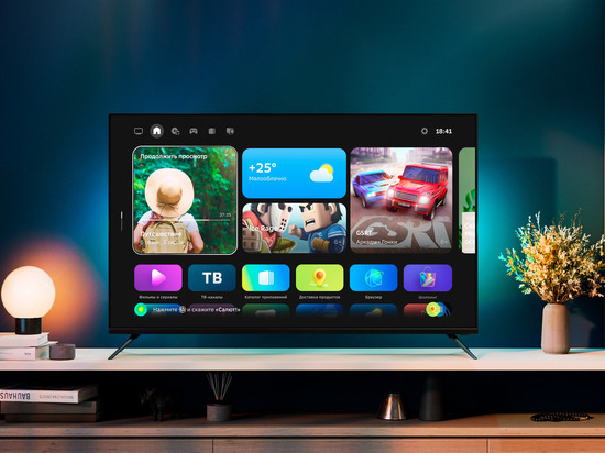 Sber представил два умных телевизора с большим набором опций