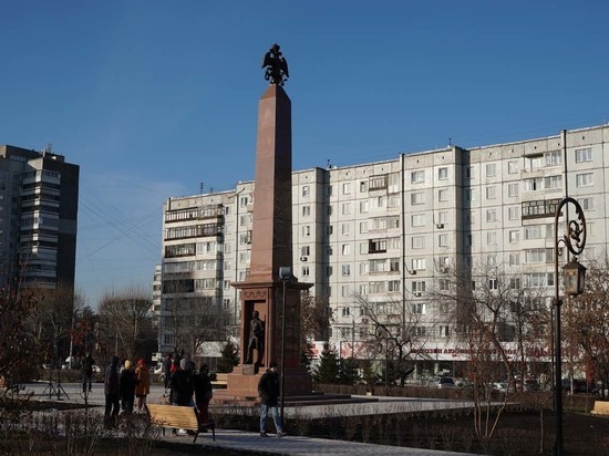 Стела в честь 200-летия Енисейской губернии открылась в Красноярске