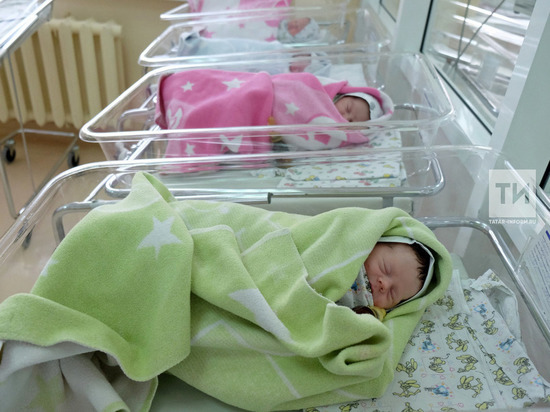 В Казани за неделю на свет появилось 370 малышей