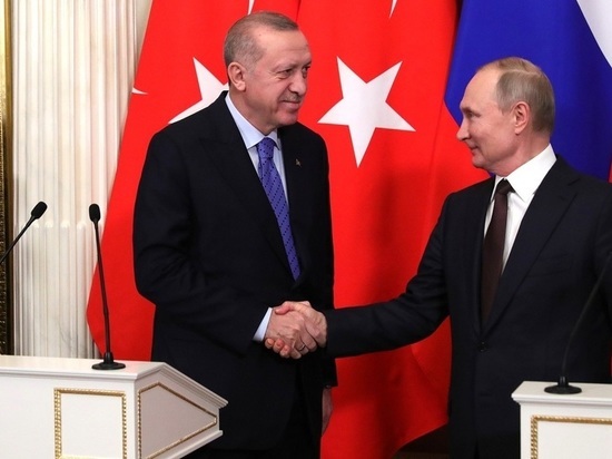 Кремль раскрыл темы разговора Путина и Эрдогана